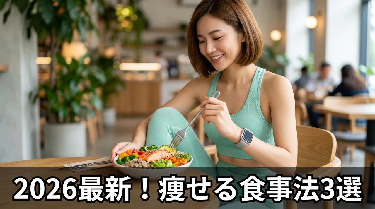 2026最新版ダイエットおすすめ食事法3選