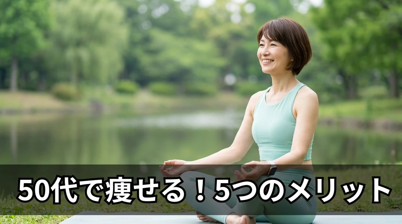 50代女性がダイエットするメリット5つ