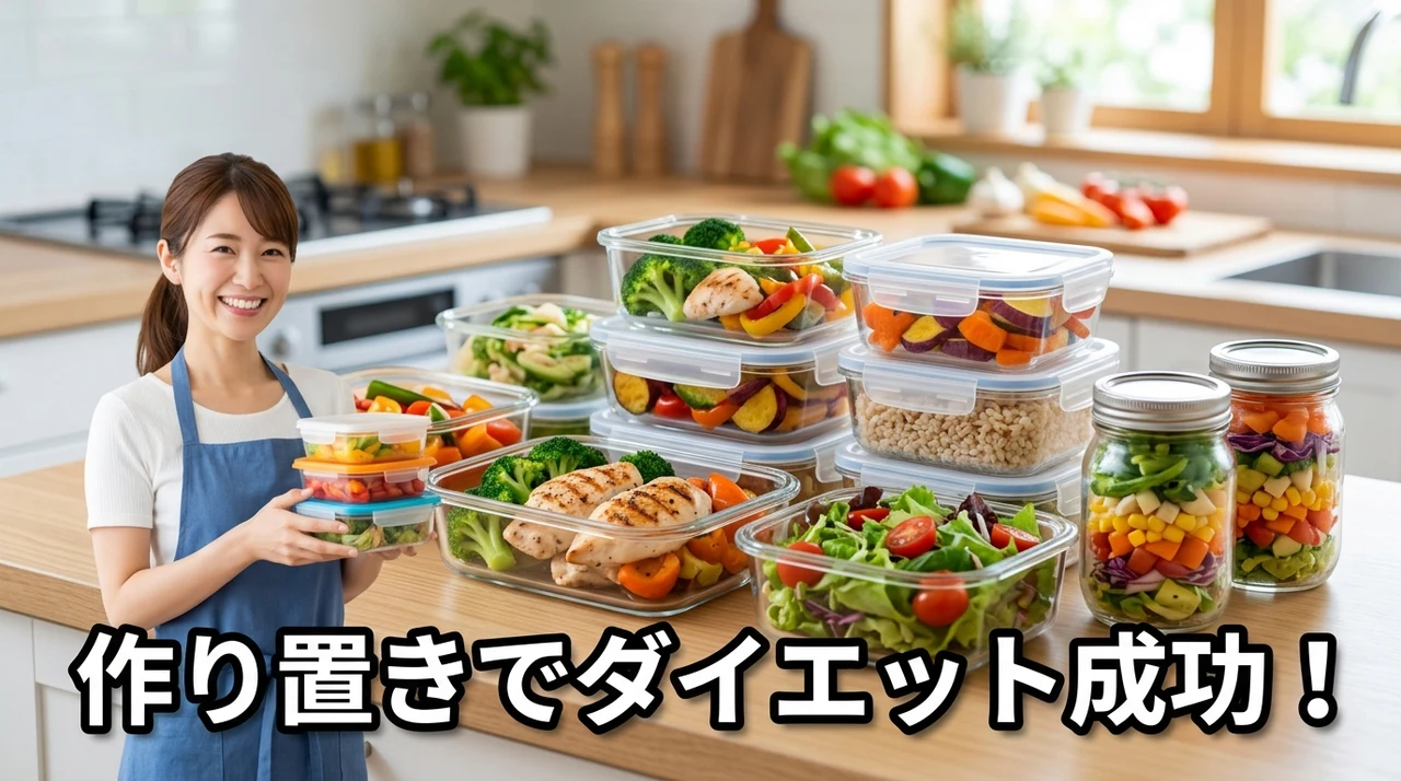 ダイエットで作り置きを活用するメリット