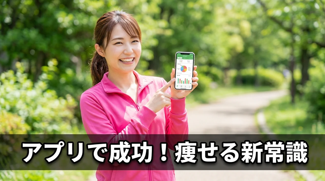 ダイエットアプリを活用するメリット