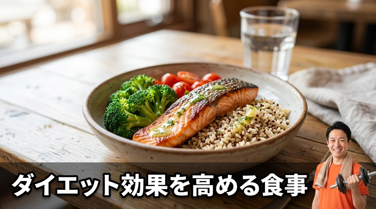 ダイエット効果を高める食事と生活のコツ