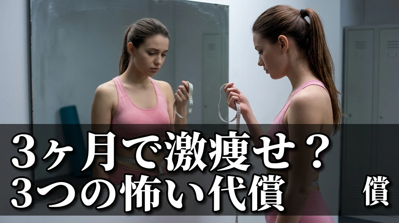 3か月で急激に痩せるデメリット3つ