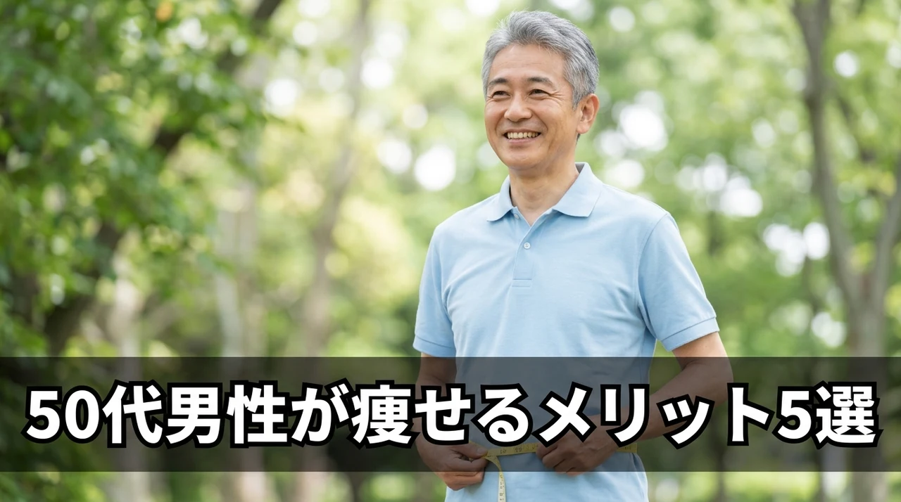 50代男性が減量に挑戦するメリット5つ