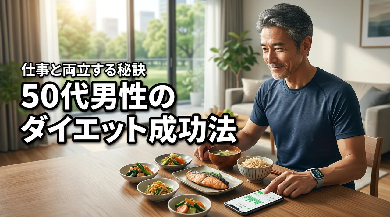 なぜ痩せない？50代男性のダイエットにおすすめの方法と仕事と両立できる成功の秘訣