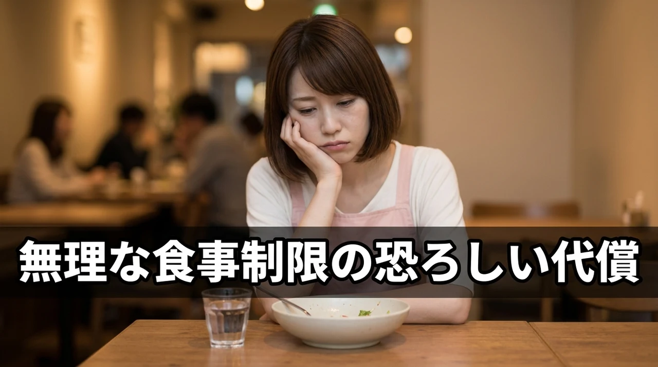 無理な食事制限によるデメリット