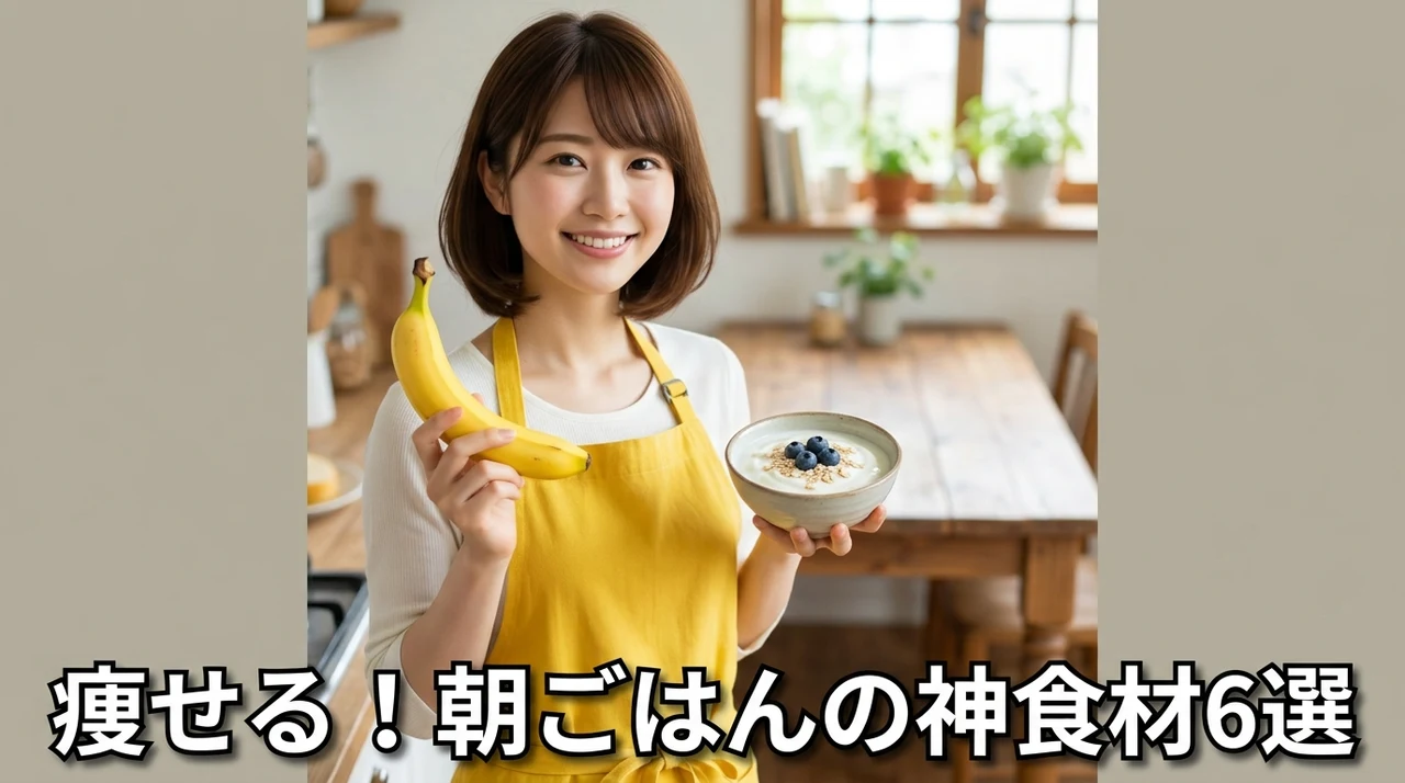 ダイエット中の朝ごはんにおススメの食材6選