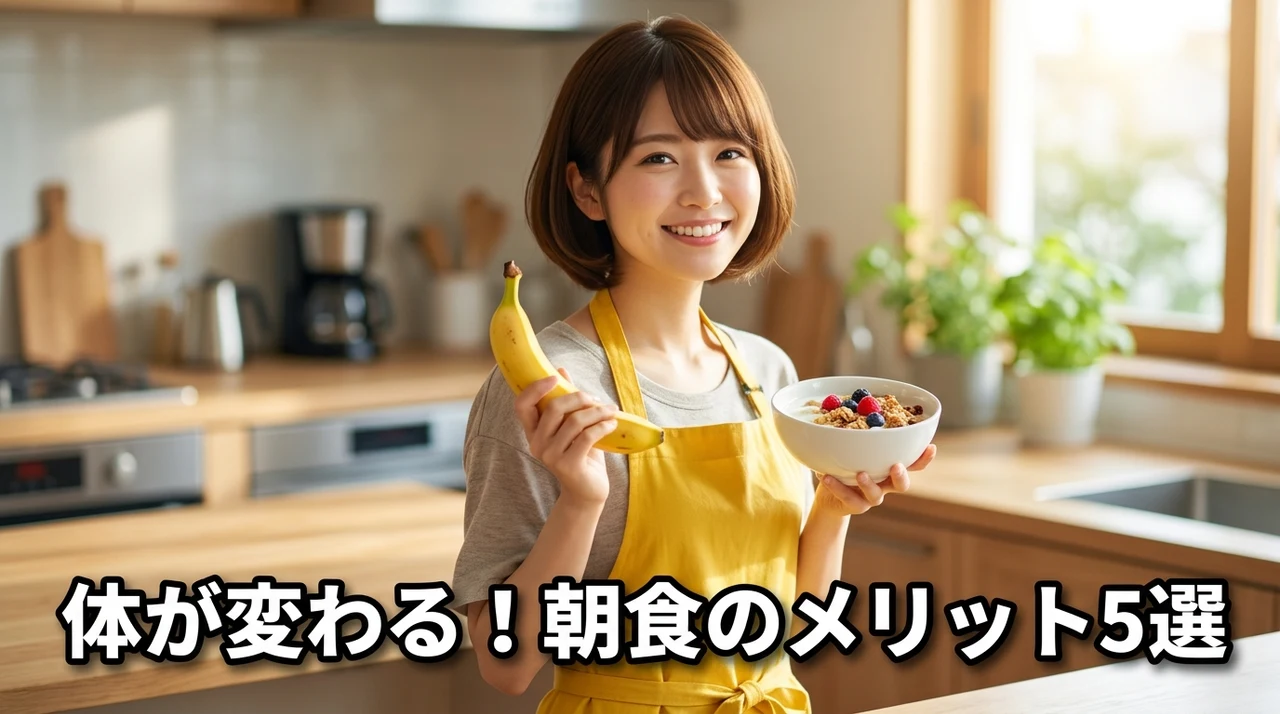 朝ごはんをしっかり食べるメリット5つ