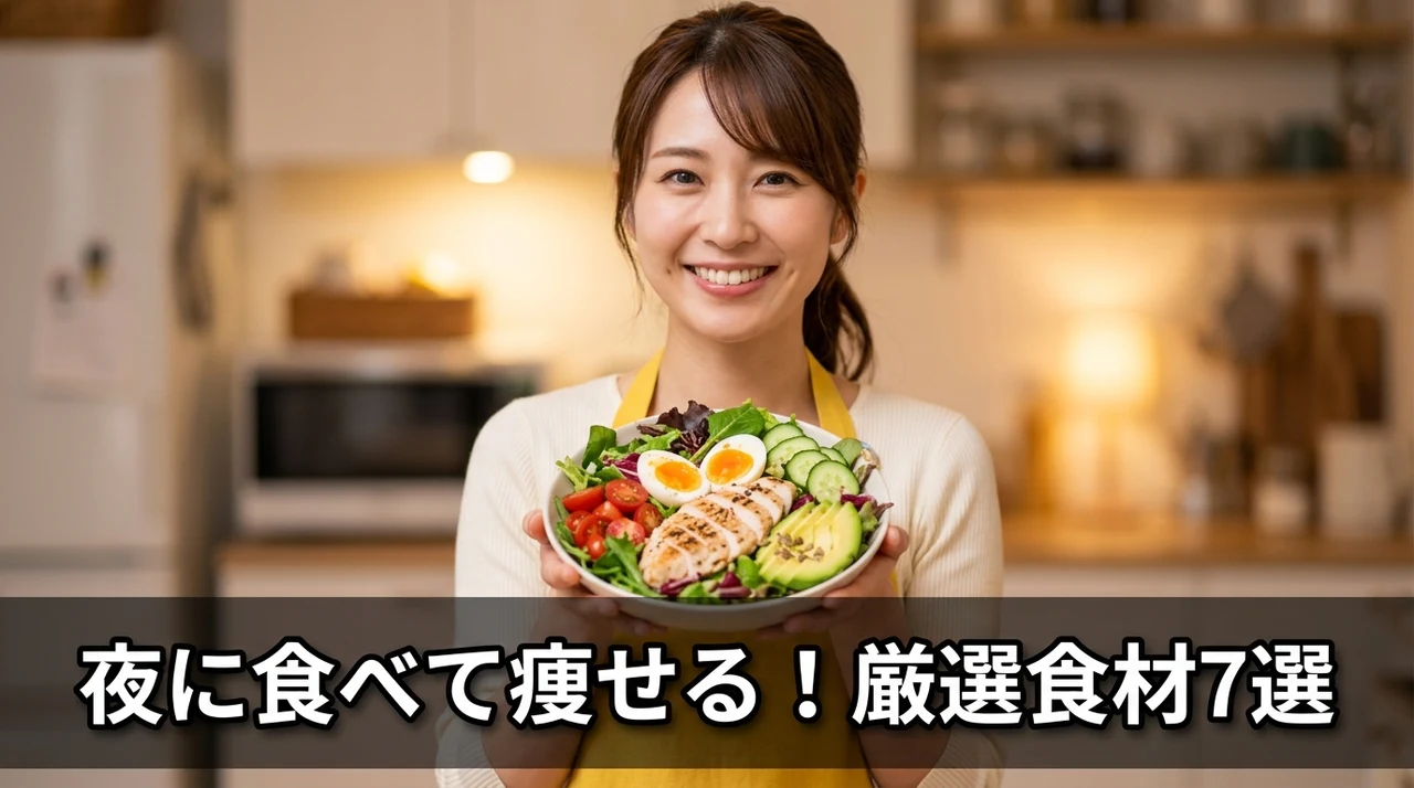 ダイエット中の夜ご飯におススメな食材7選