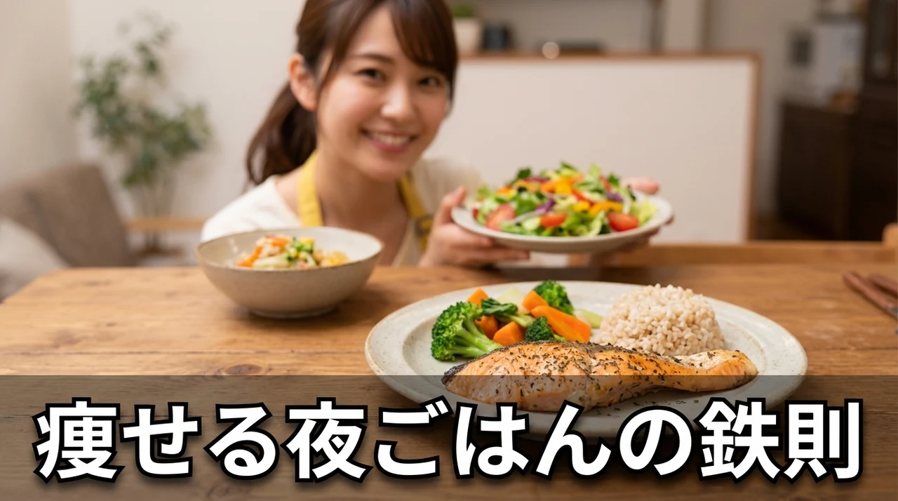 ダイエットを成功させる夜ご飯のポイント