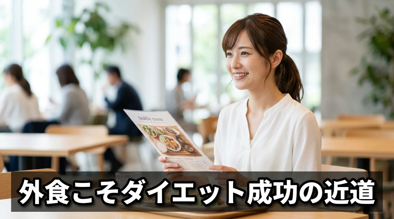 外食でダイエットを行うメリット