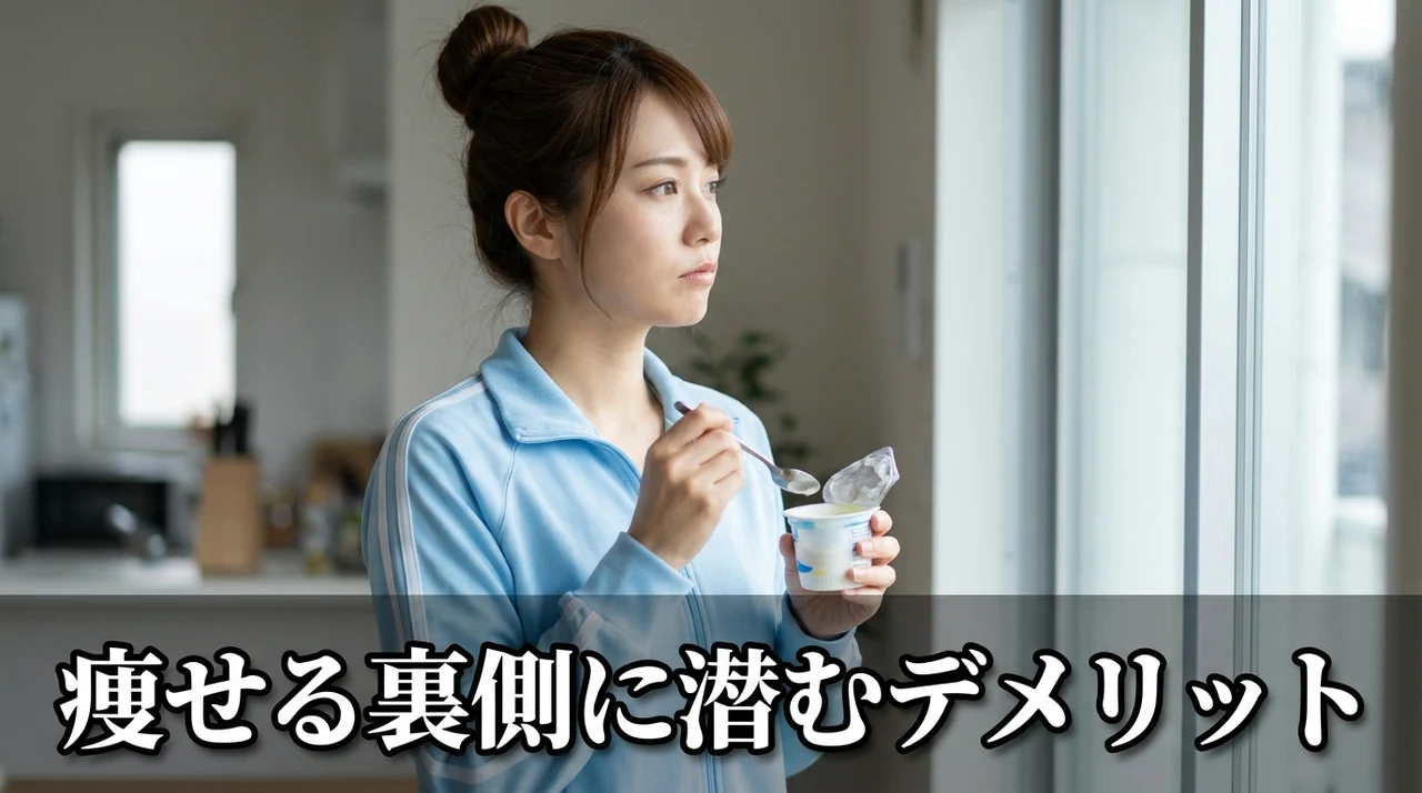 ダイエット中に注意すべきデメリット