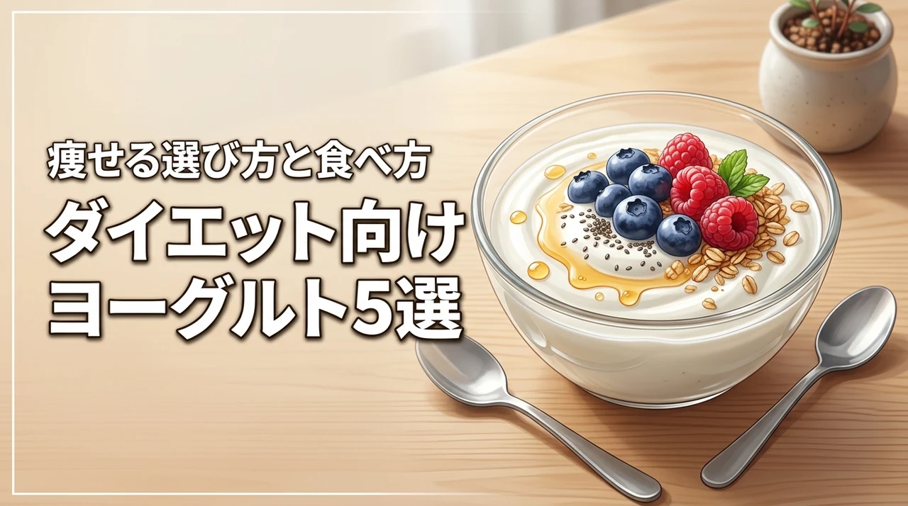 ダイエットにおすすめのヨーグルト5選！痩せる選び方や効果的な食べ方を伝授