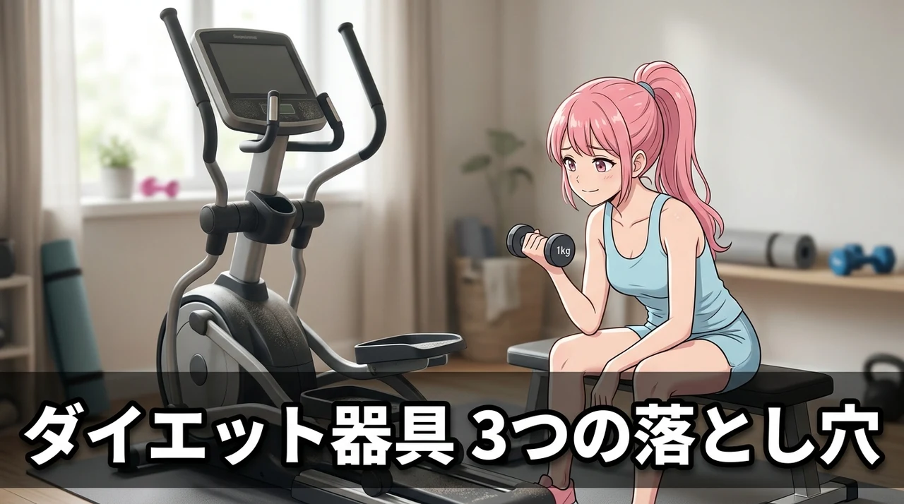 ダイエット器具のデメリット3つ