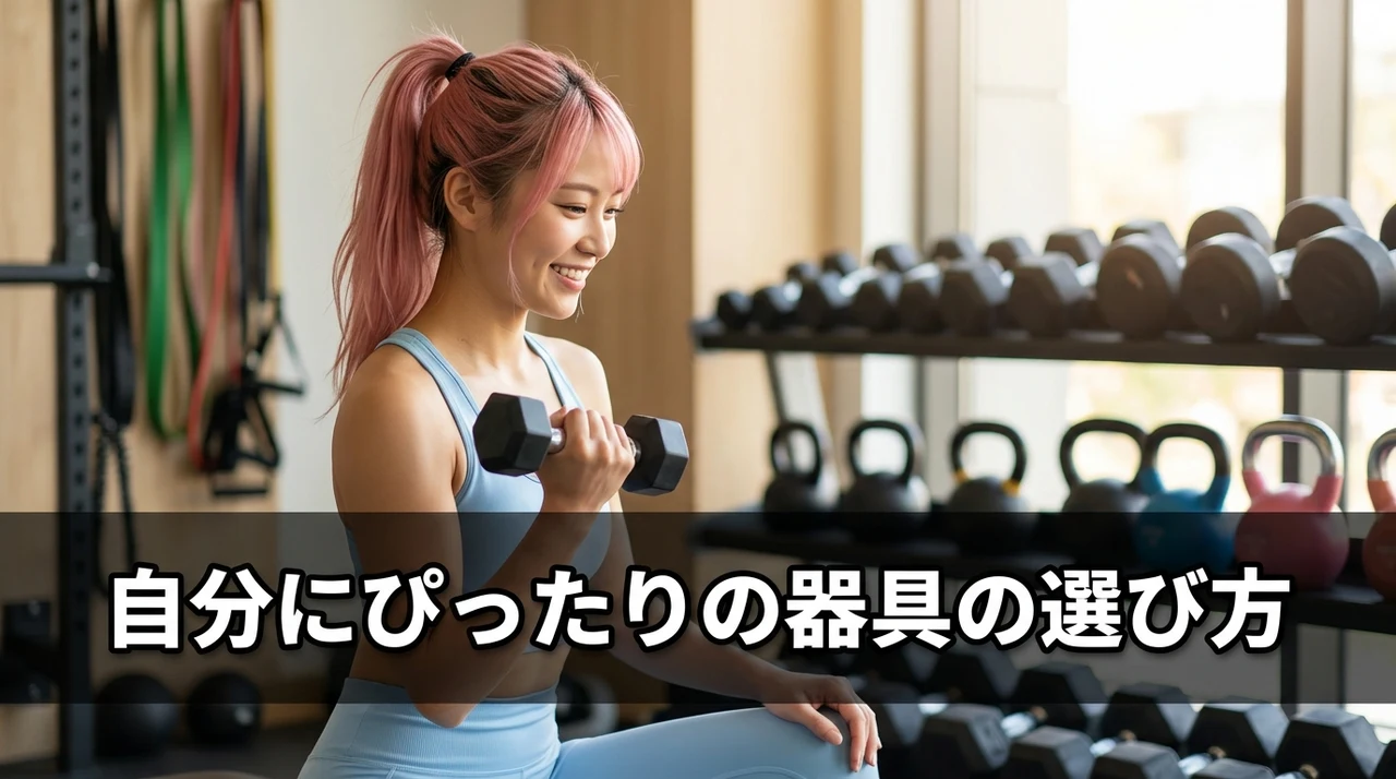 自分に合う器具の選び方