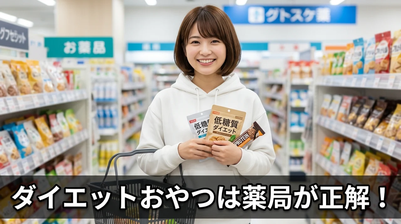 ドラッグストアでダイエットおやつを買うメリット