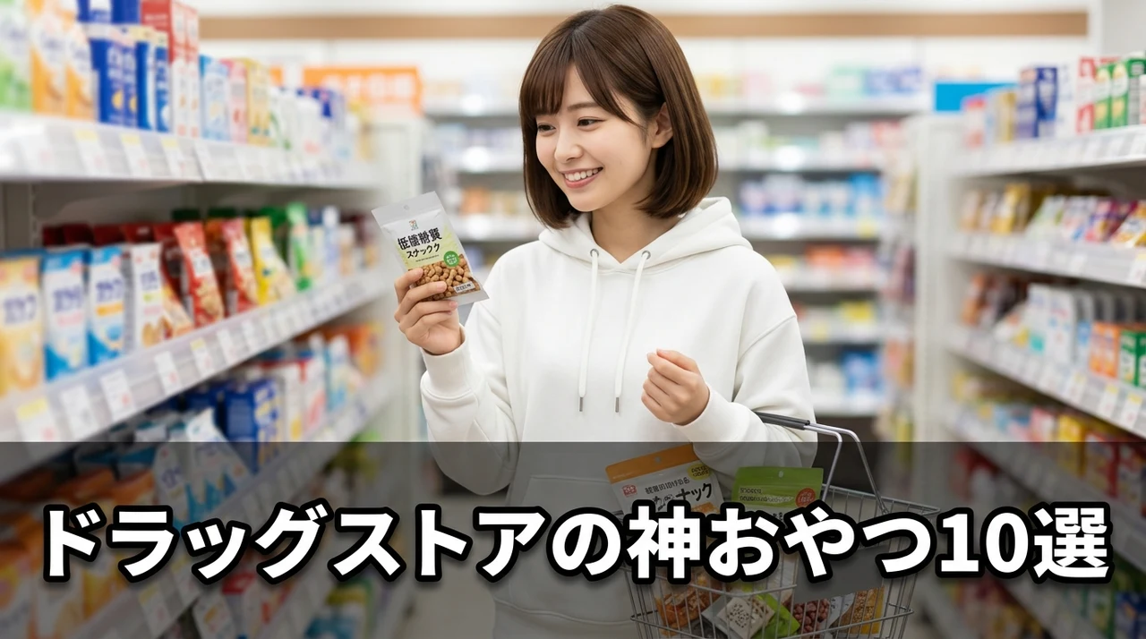 ドラッグストアのダイエットおやつおすすめ10選