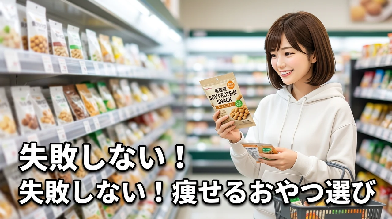 失敗しないダイエット中のおやつの選び方