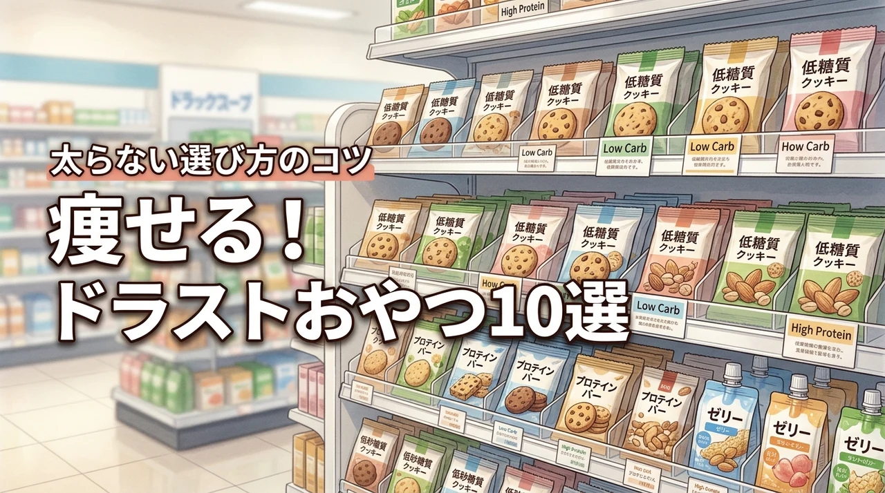 ドラッグストアで買えるダイエットおやつおすすめ10選！太らない選び方も詳しく解説