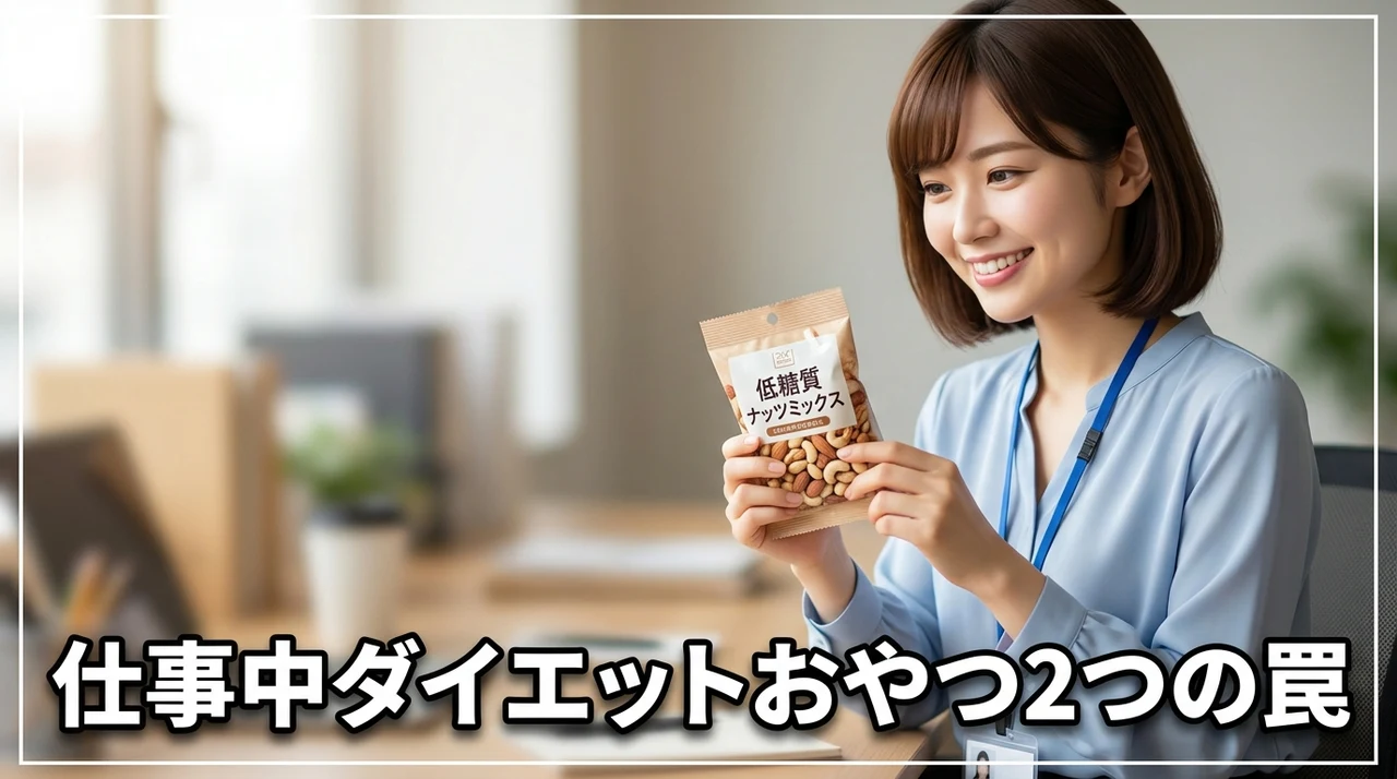 仕事中のダイエットおやつのデメリット2つ