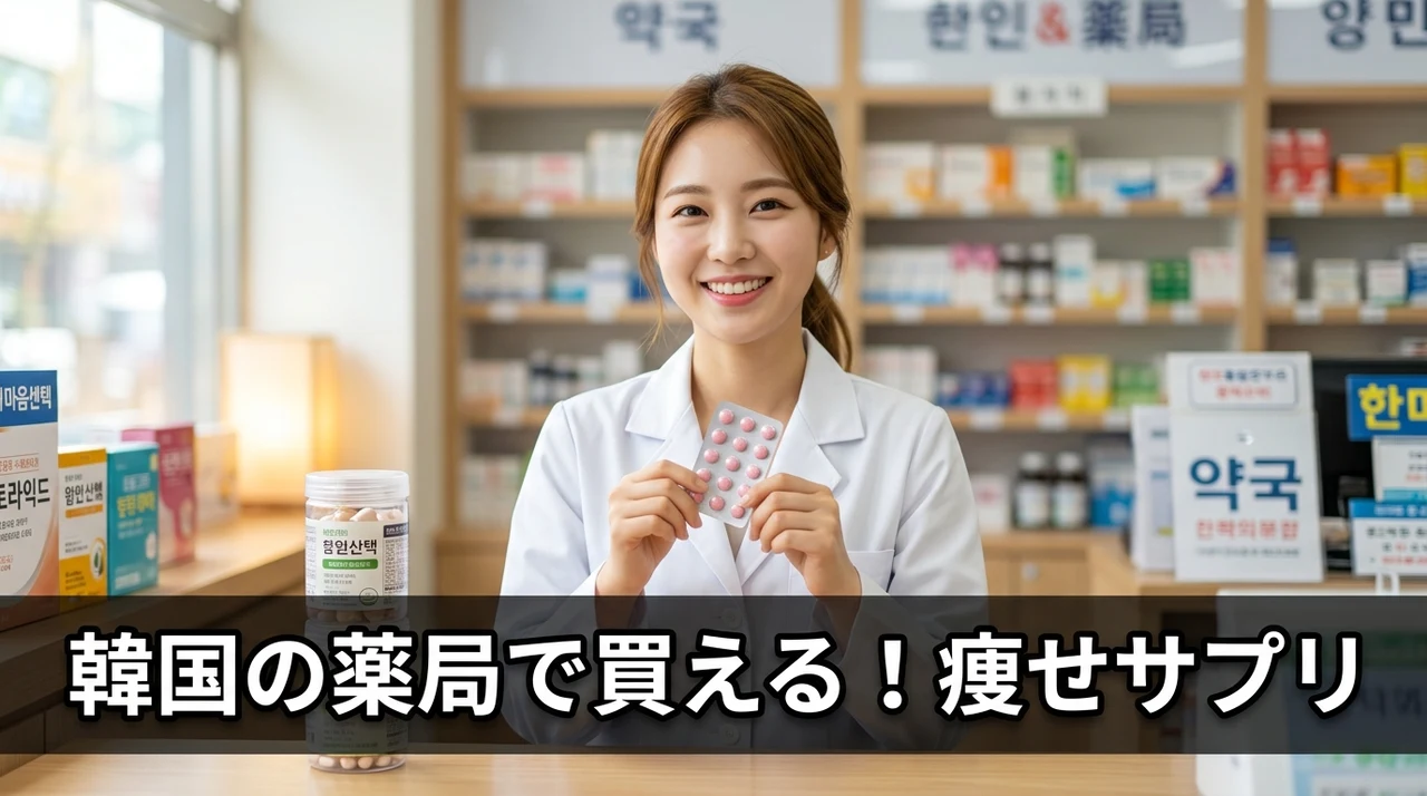 韓国の薬局で購入できるダイエットサプリの基礎知識