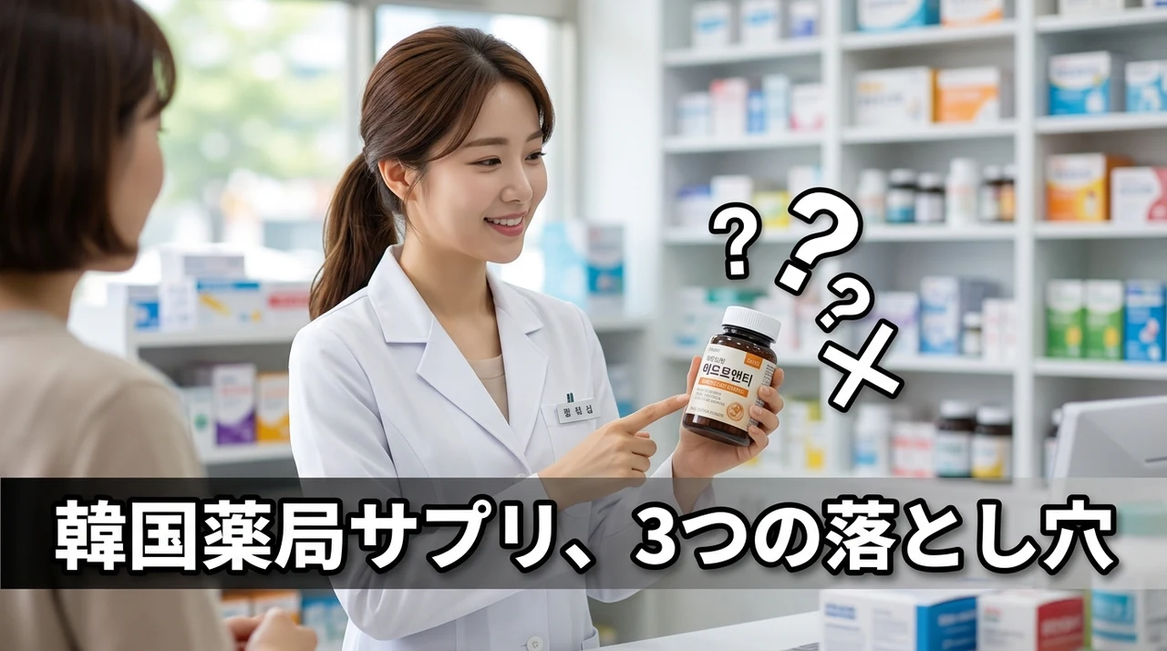 韓国の薬局でサプリを買うデメリット3つ