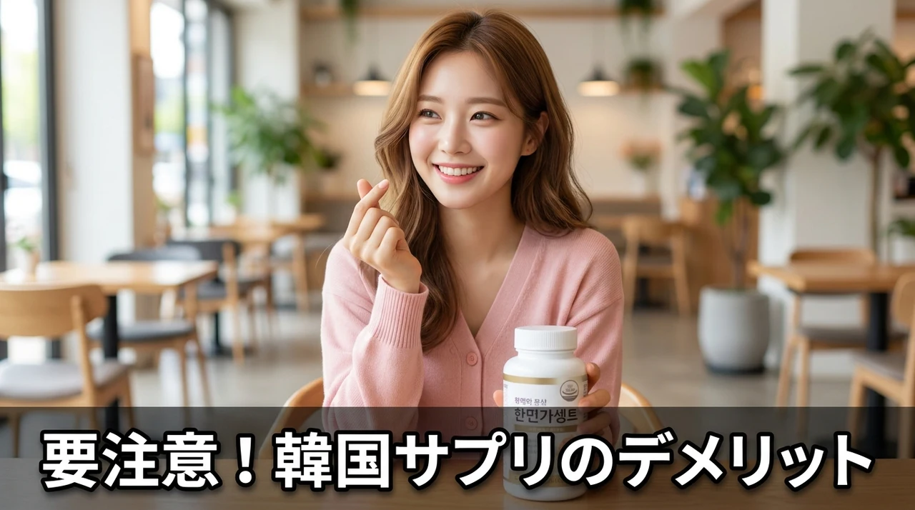 韓国ダイエットサプリのデメリット3選