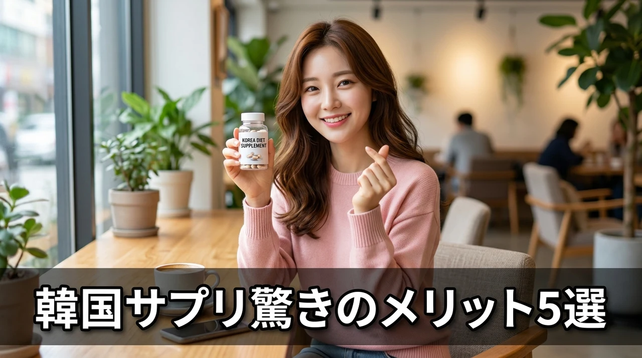韓国ダイエットサプリのメリット5選