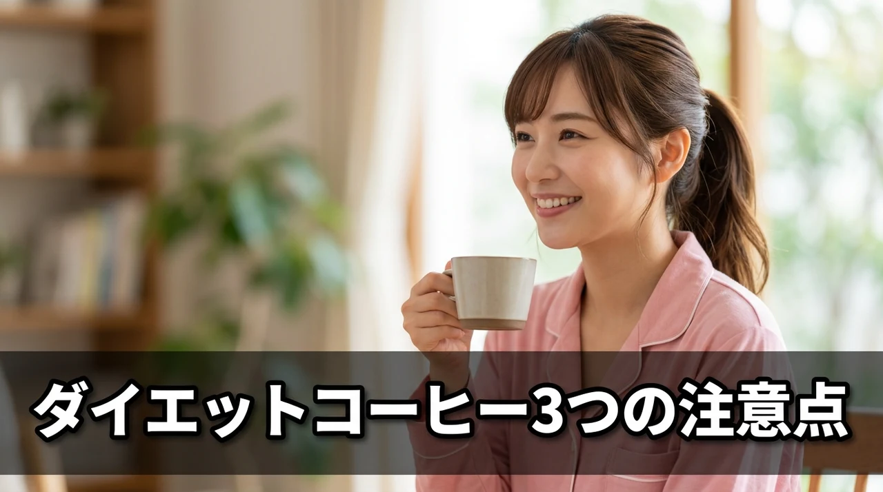 ダイエットコーヒーのデメリット3つ