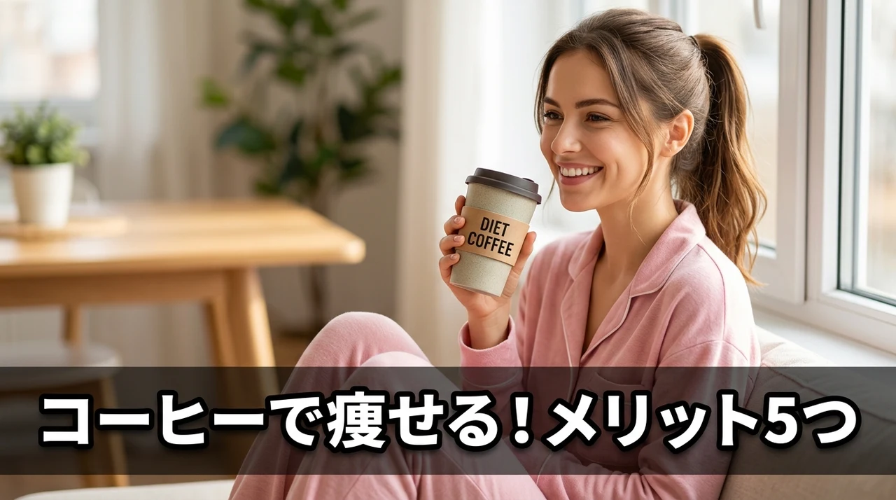 ダイエットコーヒーのメリット5つ