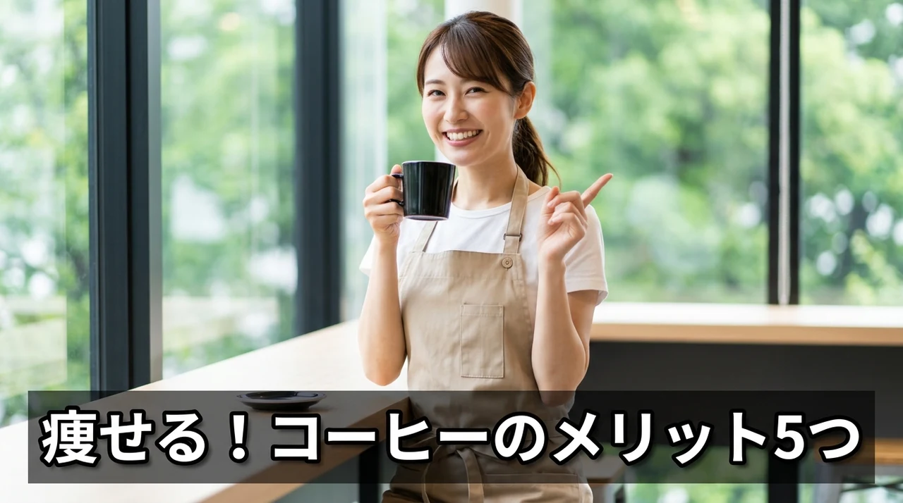 ダイエットコーヒーを飲むメリット5つ