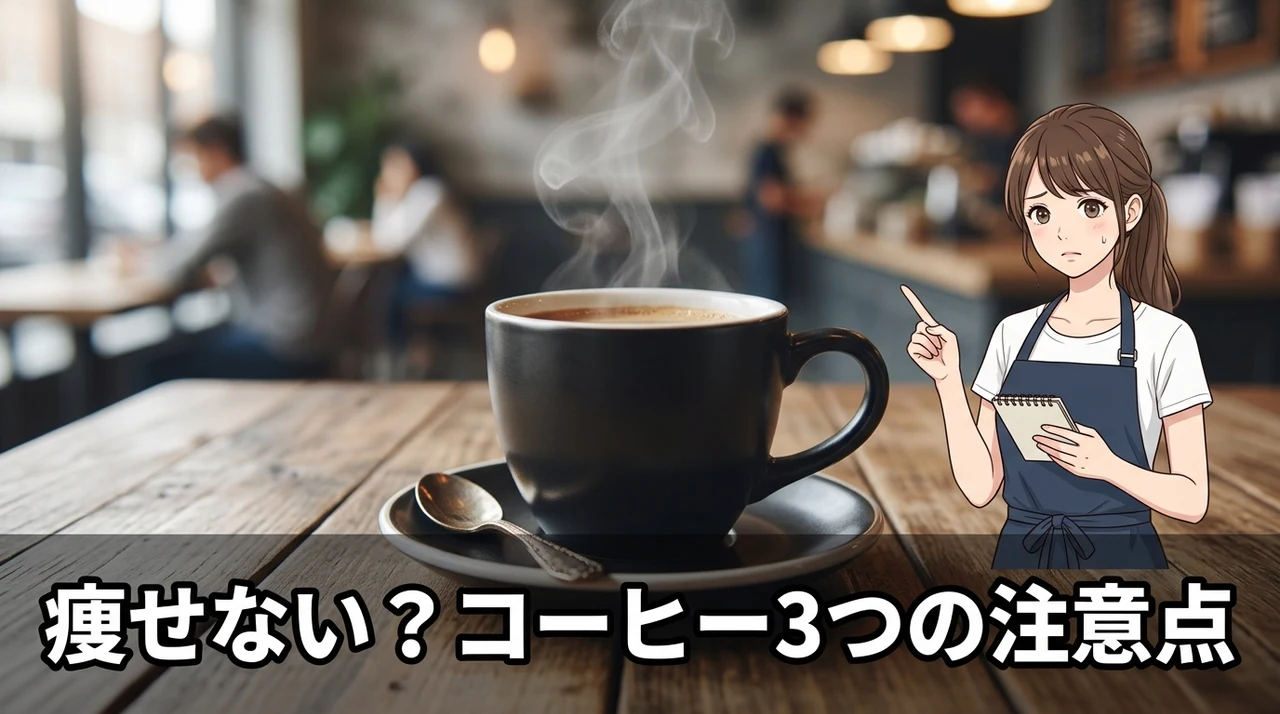 ダイエットコーヒーのデメリット3つ