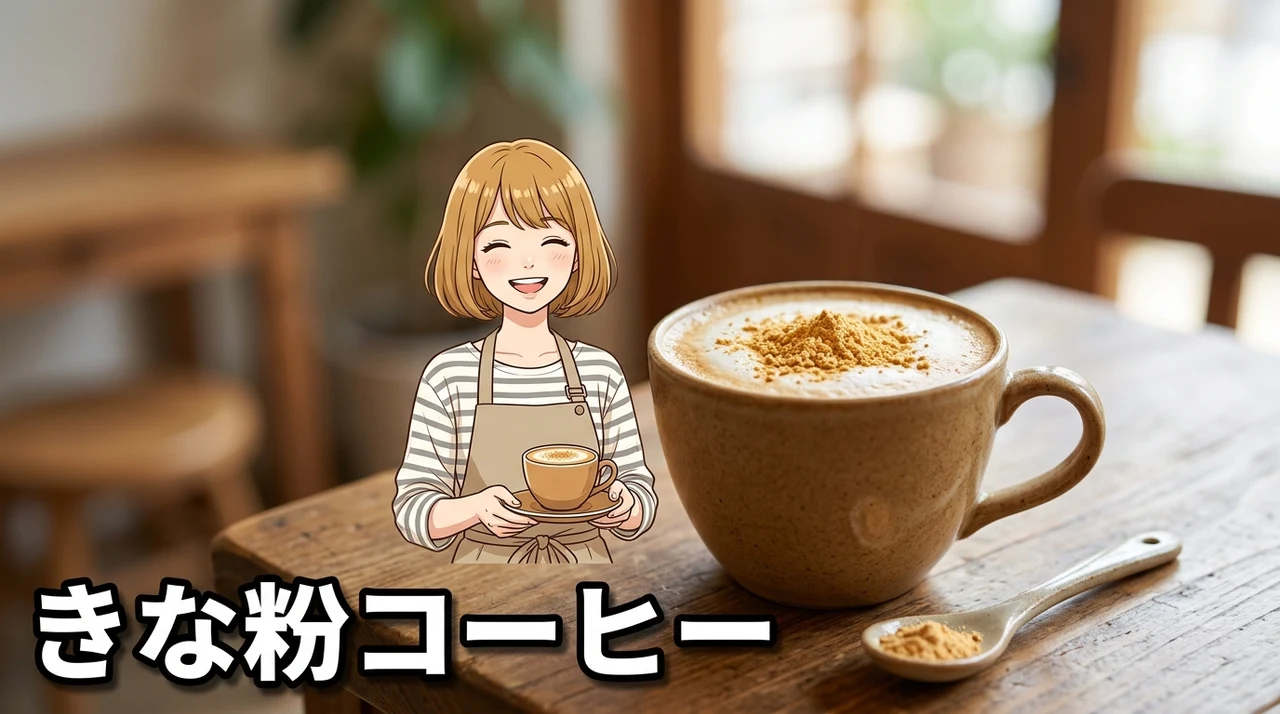 きな粉コーヒーのおいしいアレンジ3選
