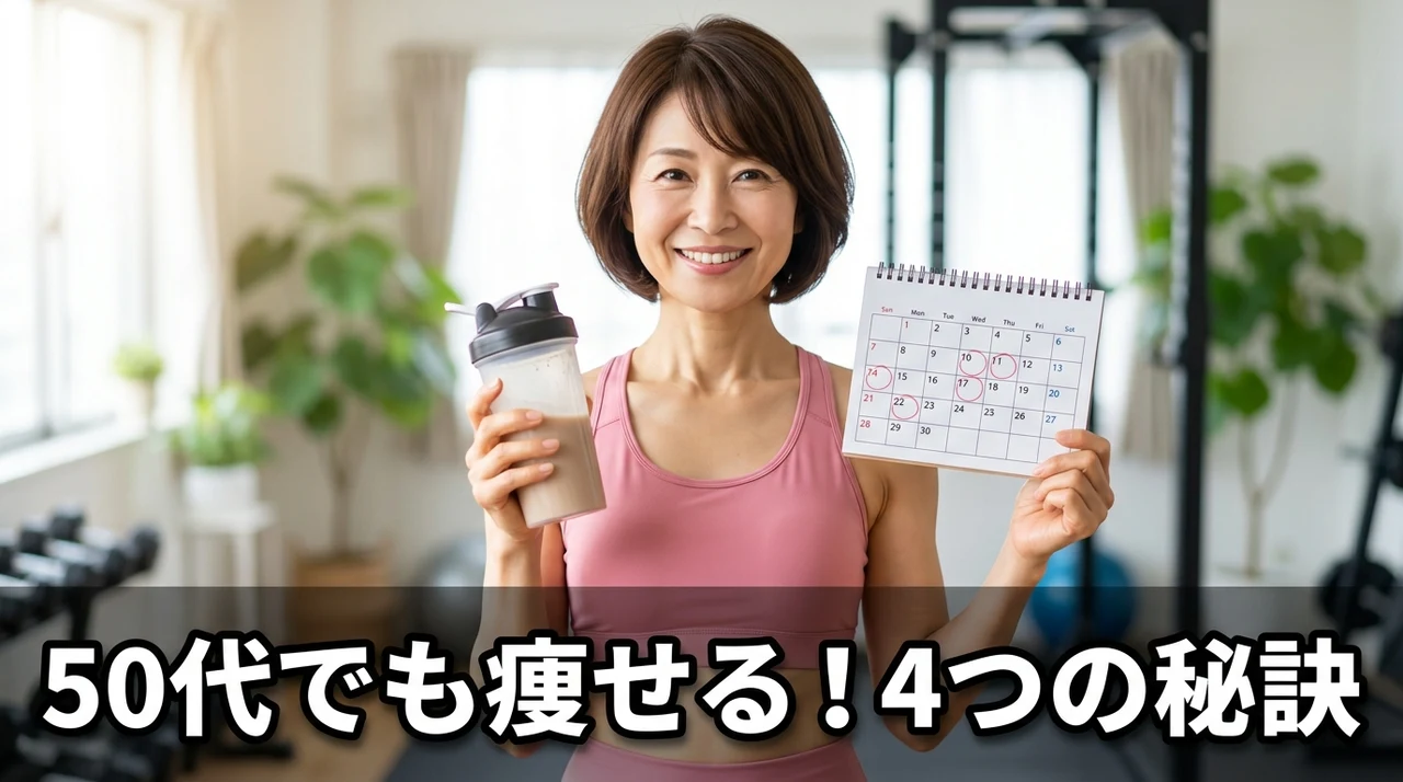 50代のダイエット効果を高めるコツ4つ