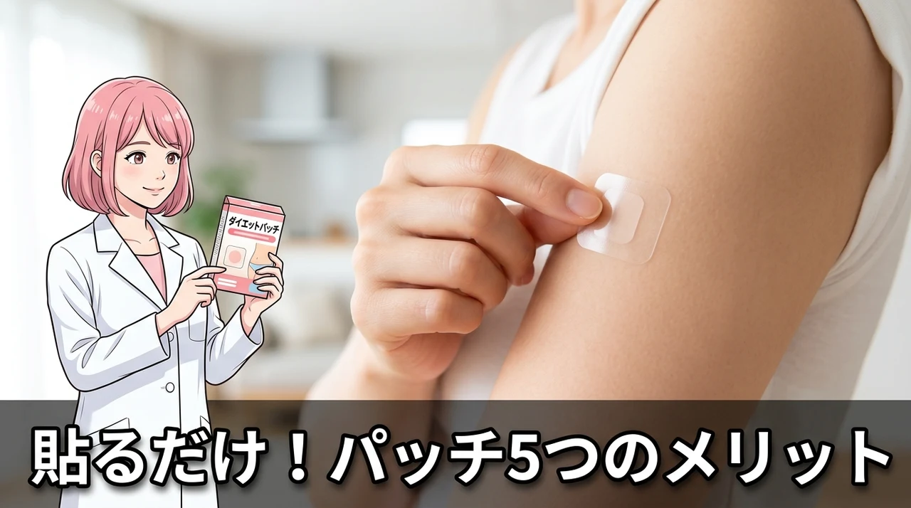 ダイエットパッチを使用するメリット5つ