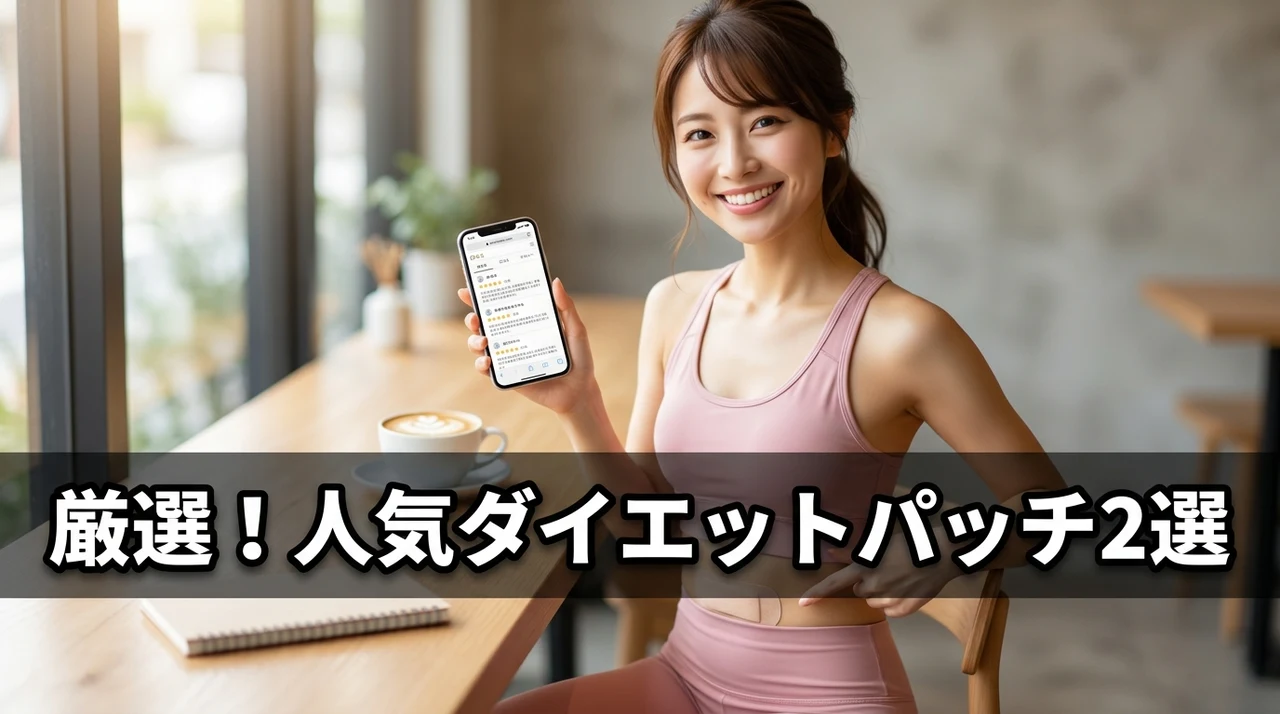 人気のダイエットパッチおすすめ2選