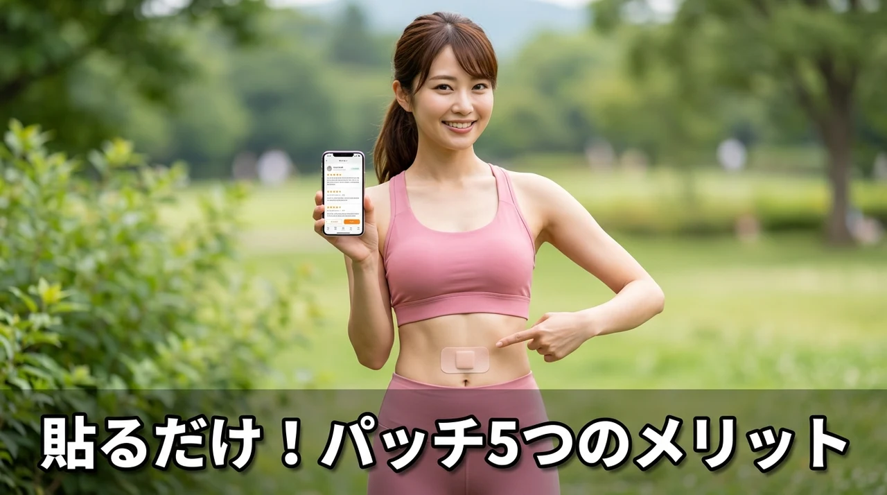 ダイエットパッチを使うメリット5つ