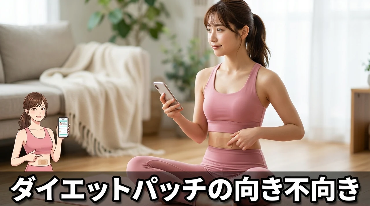 ダイエットパッチがおすすめな人・おすすめしない人