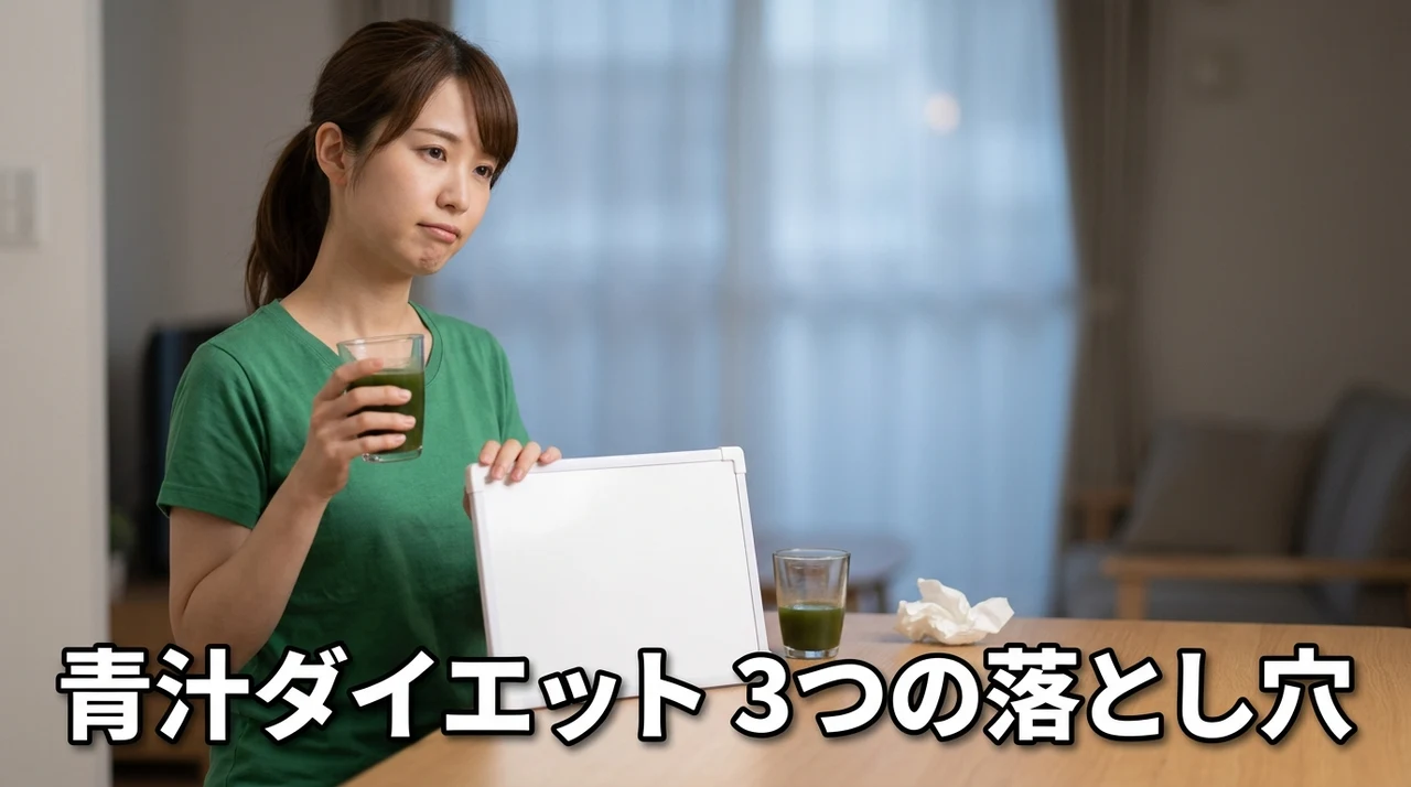 青汁ダイエットのデメリット3つ