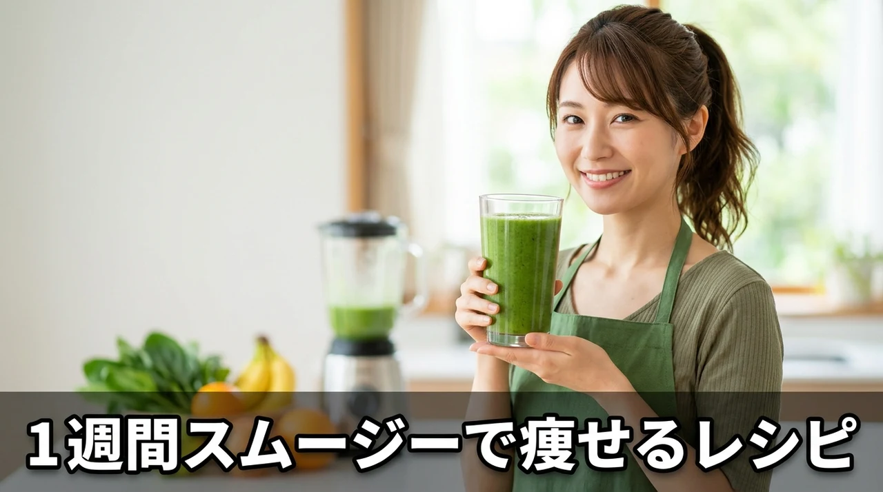 スムージーで1週間ダイエットするレシピとコツ