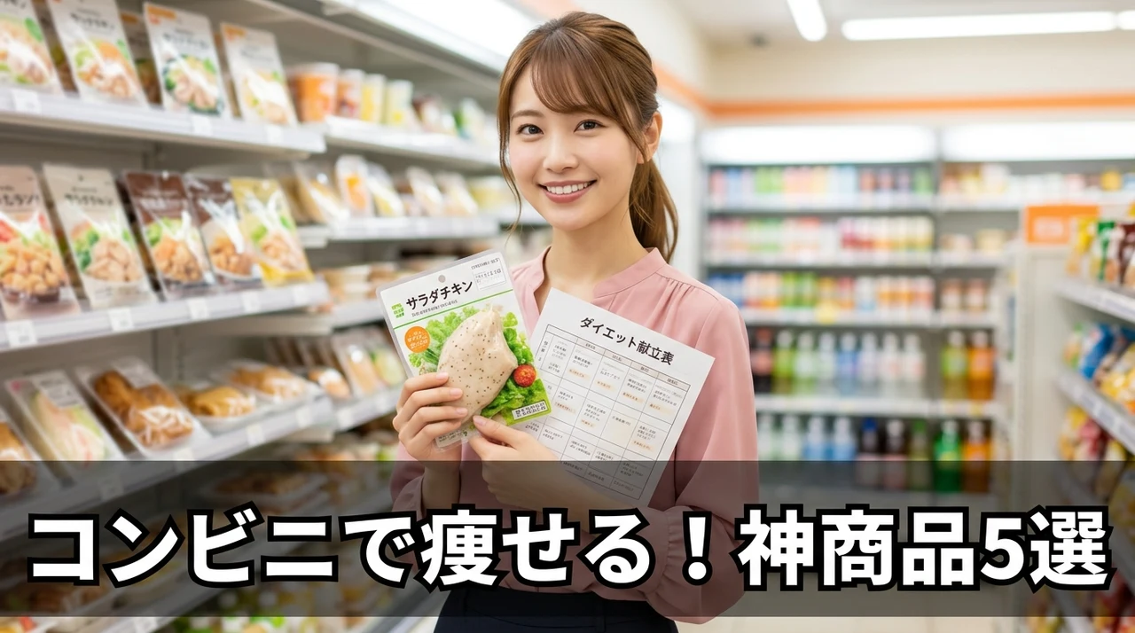 おすすめのコンビニダイエット商品5選