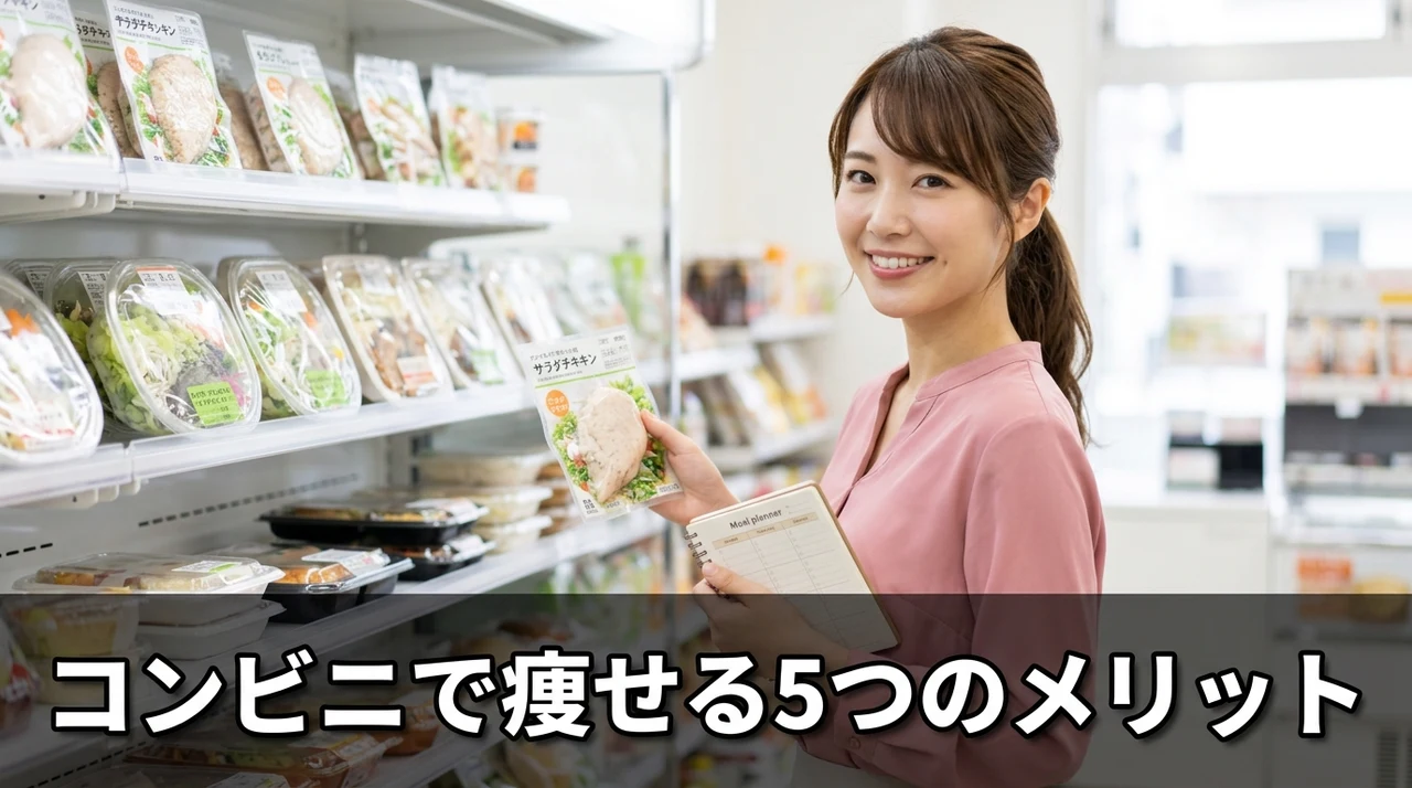 コンビニダイエットを実践するメリット5つ