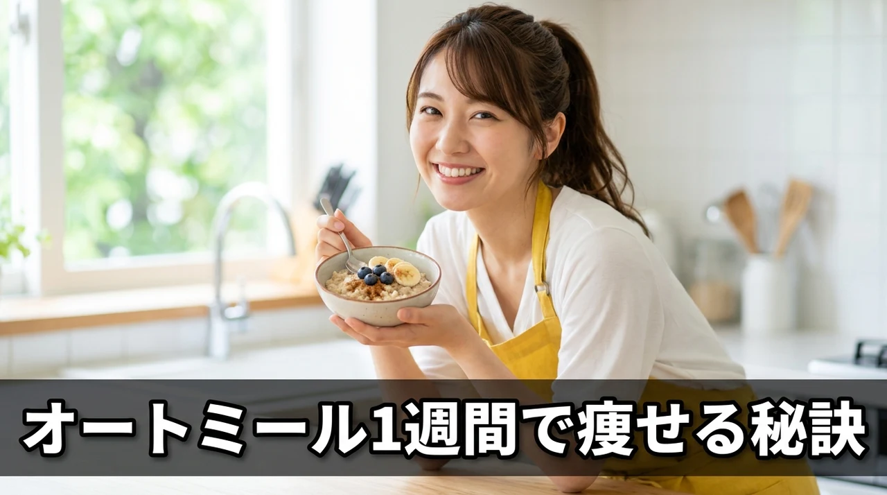 オートミールダイエット1週間レシピの成功法則