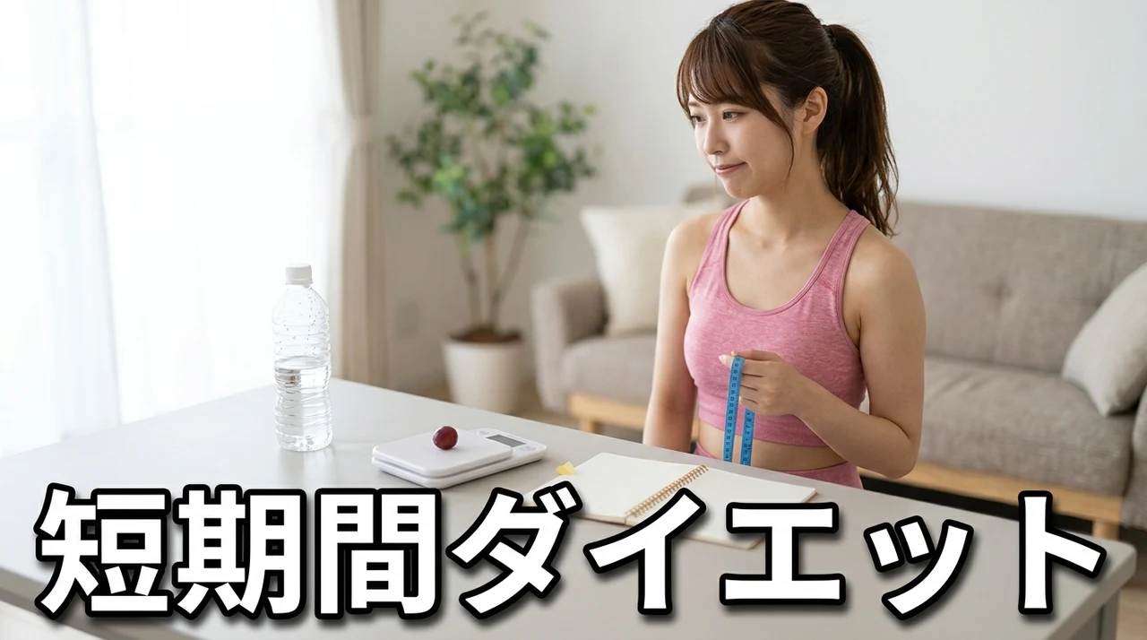 短期間ダイエットのデメリット3つ