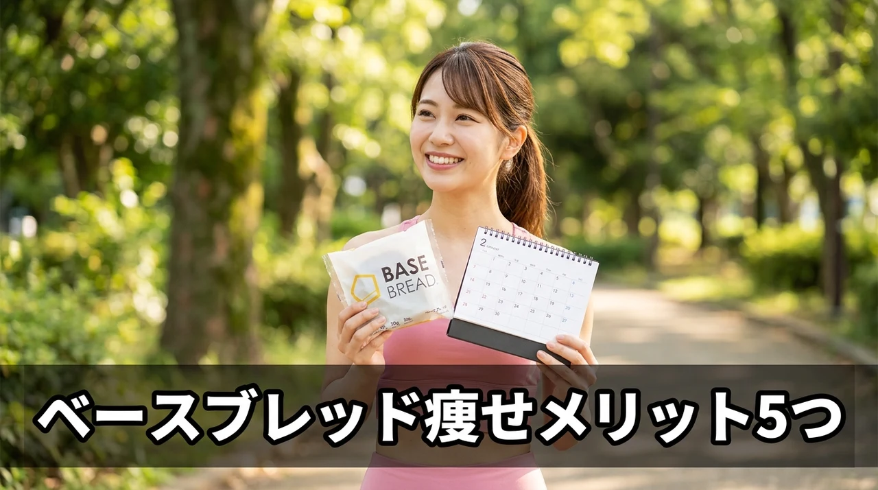ベース ブレッドをダイエットに使うメリット5つ
