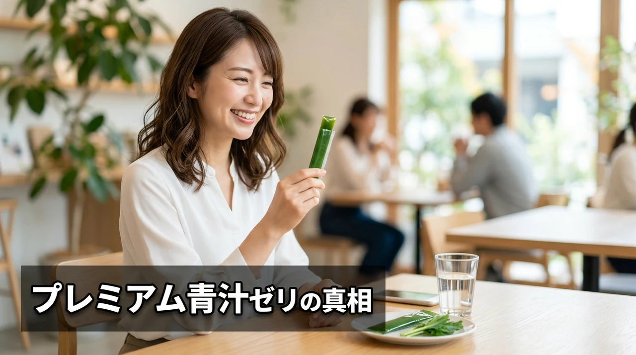 プレミアムな青汁ゼリーの基本スペックと口コミの真相