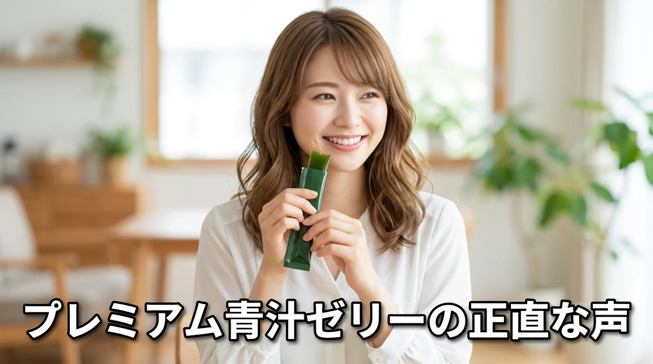 プレミアムな青汁ゼリーの口コミ・評判