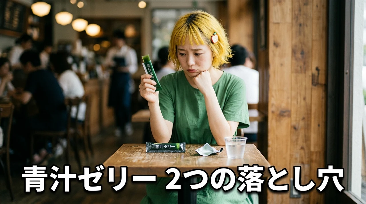 青汁ゼリーのデメリット2つ