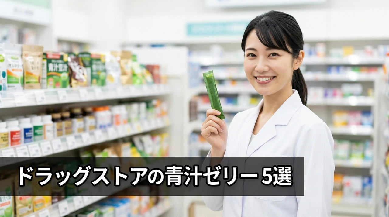 ドラックストアで買える青汁ゼリーおすすめ5選