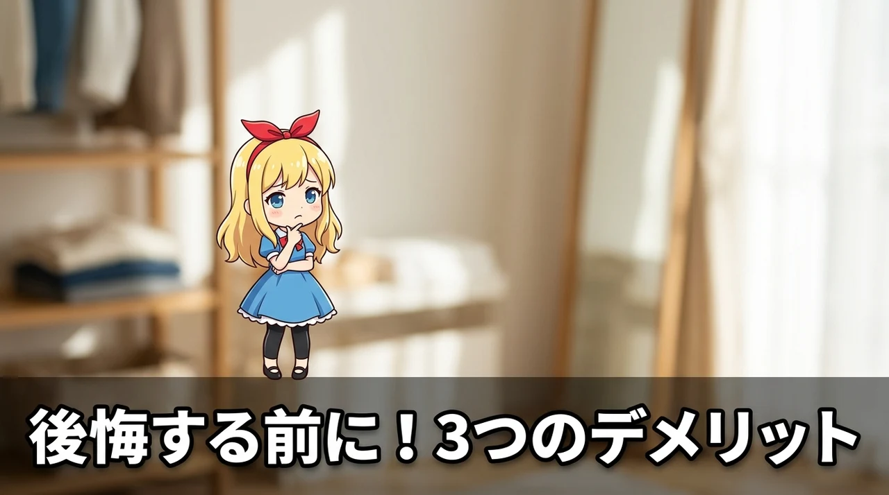 アリスレッグのデメリット3つ