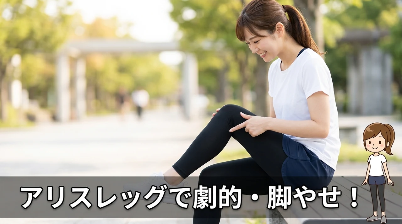 アリスレッグの着圧による脚やせ効果と特徴